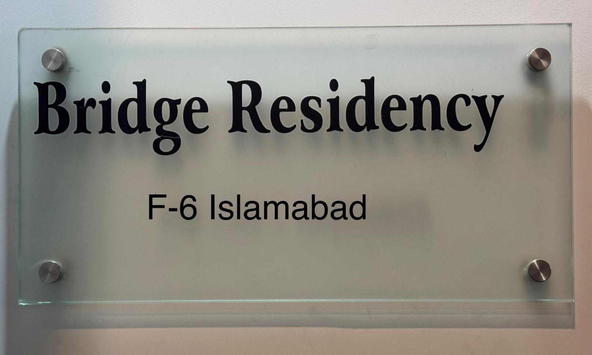 Bridge Residency-1, Sector F-6 이슬라마바드 외부 사진